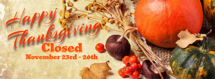 Thanksgiving Holiday Hours