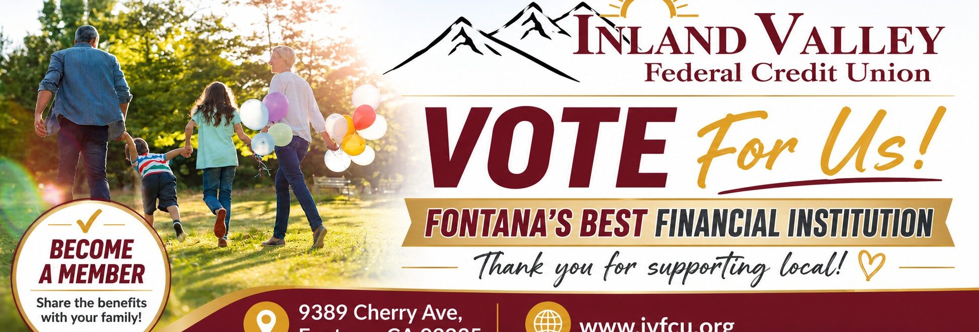 VOTE for Us!